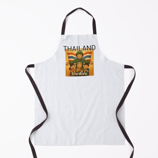 Item preview, Proud Thai Soldier Protecting People - “รักชาติไทย” Cartoon Design designed and sold by konthai.familyart.