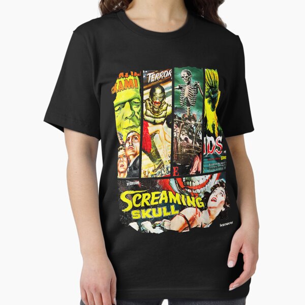 Item preview, Vintage Style Sci Fi Horror Movie Poster Collage  designed and sold by NatashaLaughn.