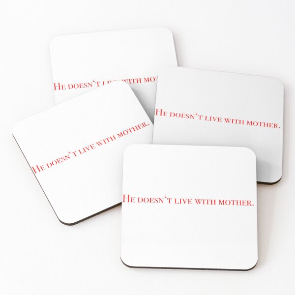 Item preview, He doesn't live with mother - Sunset Blvd designed and sold by designsfromMolly.