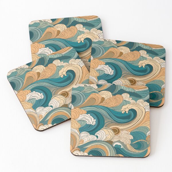 Item preview, Crashing Waves designed and sold by Doodloom.