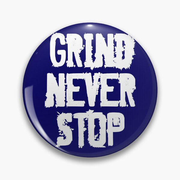 Item preview, Badass Gym Quote | Grind Never Stop designed and sold by typoinspired.
