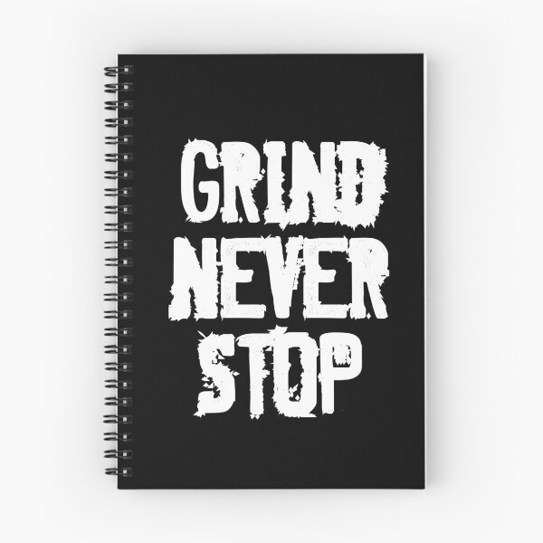 Item preview, Badass Gym Quote | Grind Never Stop designed and sold by typoinspired.