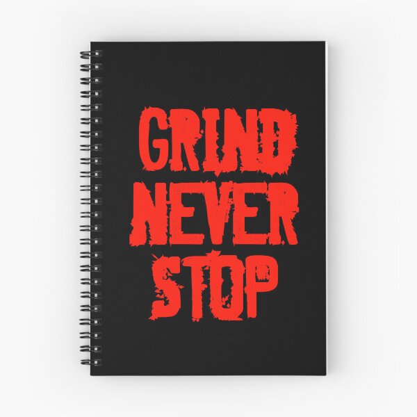 Item preview, Badass Gym Quote | Grind Never Stop designed and sold by typoinspired.