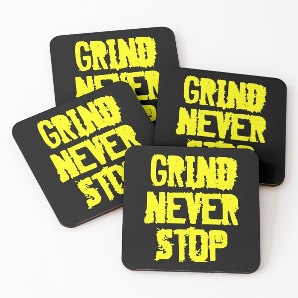 Item preview, Badass Gym Quote | Grind Never Stop designed and sold by typoinspired.