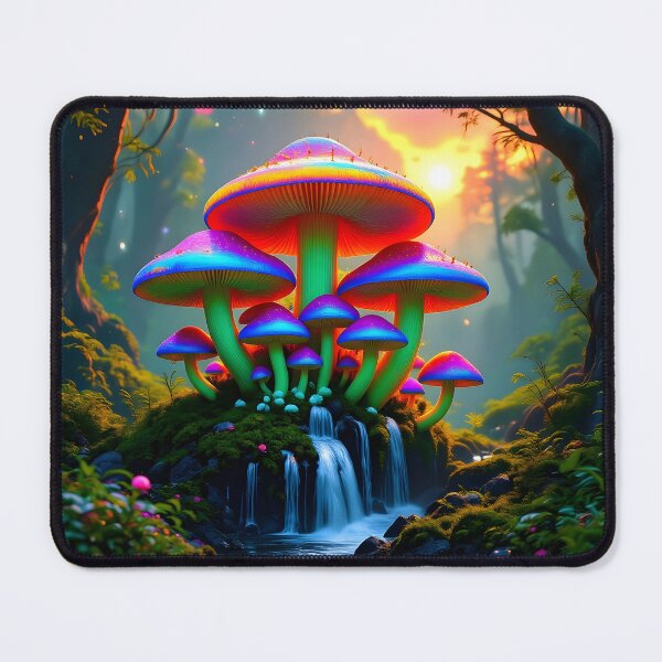 Item preview, Rainbow Colored Mycelial Fungus designed and sold by ttrimm.