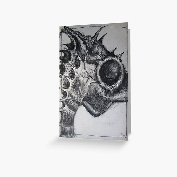 'Seahorse Study 2' Greeting Card