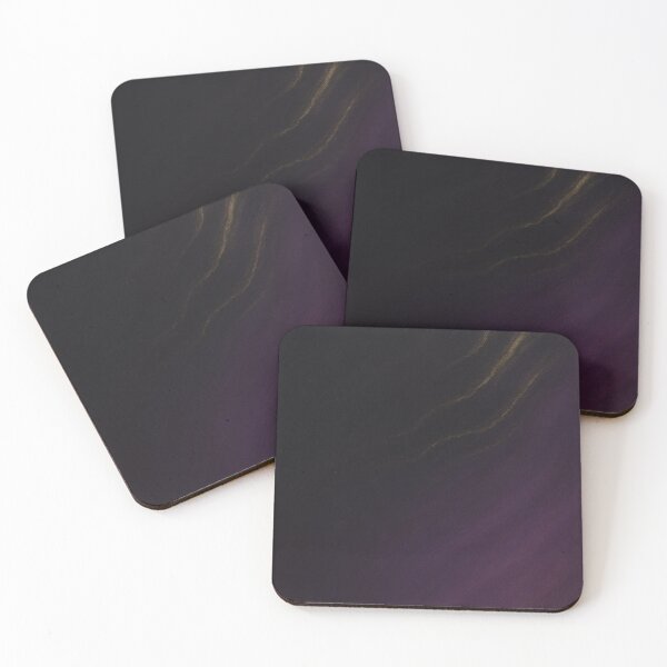 Item preview, Abstract gradient of black, purple, and golden streaks designed and sold by optimusprime39.