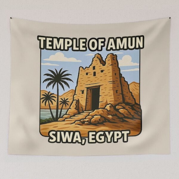 Item preview, Temple of Amun - Siwa Oasis, Egypt designed and sold by Myra365Art.