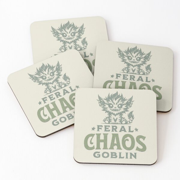 Item preview, Feral chaos goblin designed and sold by EvergreenWhimsy.