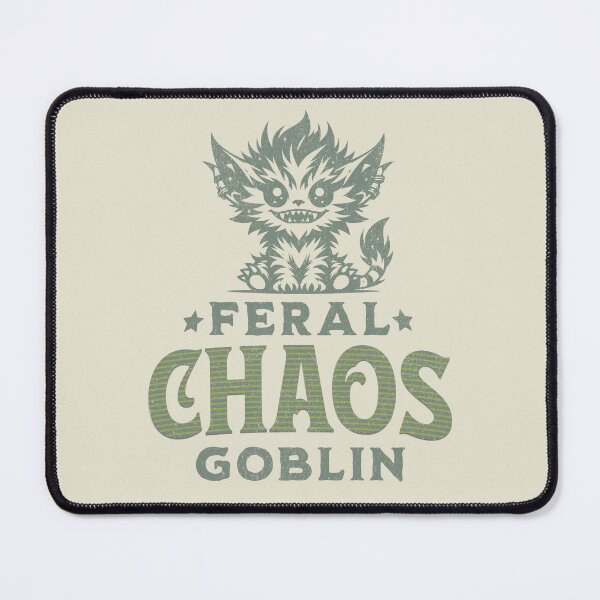 Item preview, Feral chaos goblin designed and sold by EvergreenWhimsy.