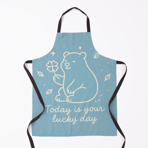 Item preview, Today is Your Lucky Day Bear with Clover designed and sold by Cuckoo Parrot.