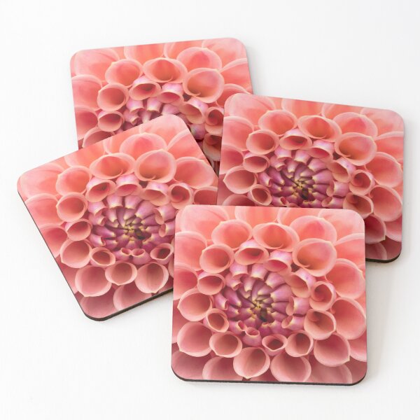 Item preview, pink oval petals dahlia designed and sold by Esther Frieda.