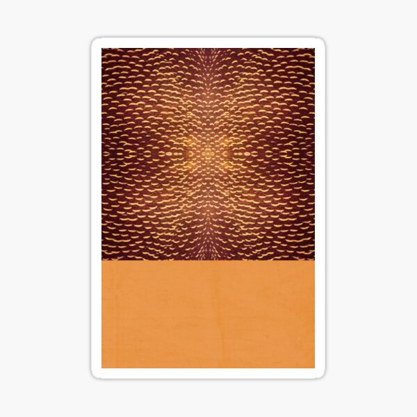 Item preview, brown and mustard pattern designed and sold by TessAndre.