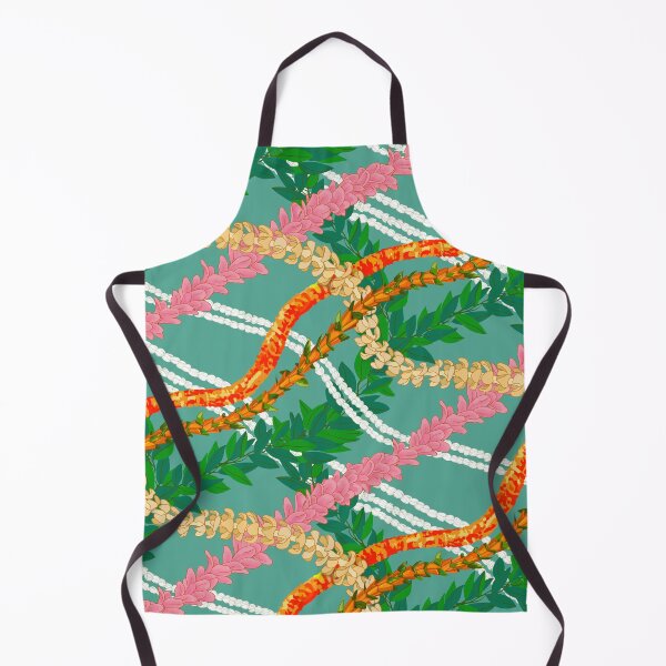 Item preview, Celebrating the Hawaiian Flower Lei-on celadon designed and sold by Linda Maliuana.