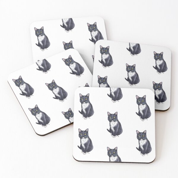Item preview, Black and White Cat designed and sold by rita-andi.