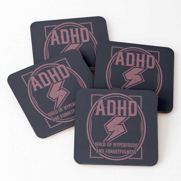 Item preview, ADHD Guild of Hyperfocus and Forgetfulness designed and sold by Milena R..