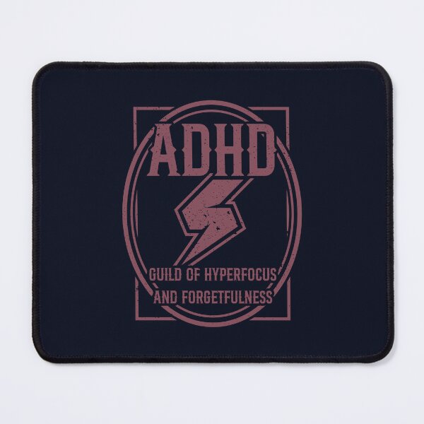 Item preview, ADHD Guild of Hyperfocus and Forgetfulness designed and sold by Milena R..