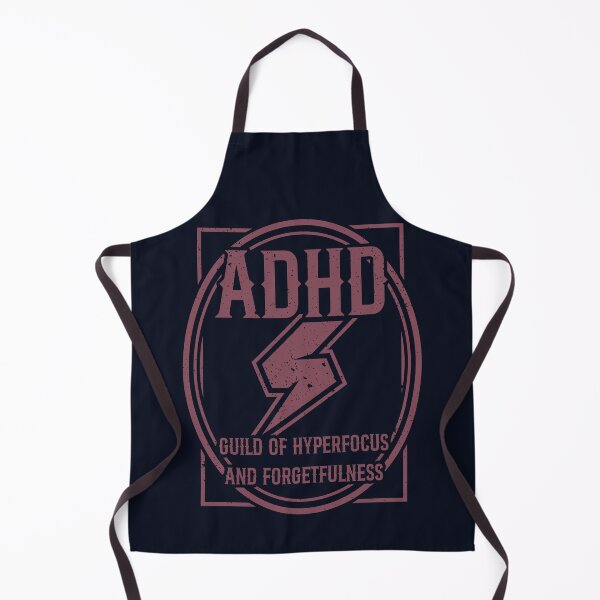 Item preview, ADHD Guild of Hyperfocus and Forgetfulness designed and sold by Milena R..