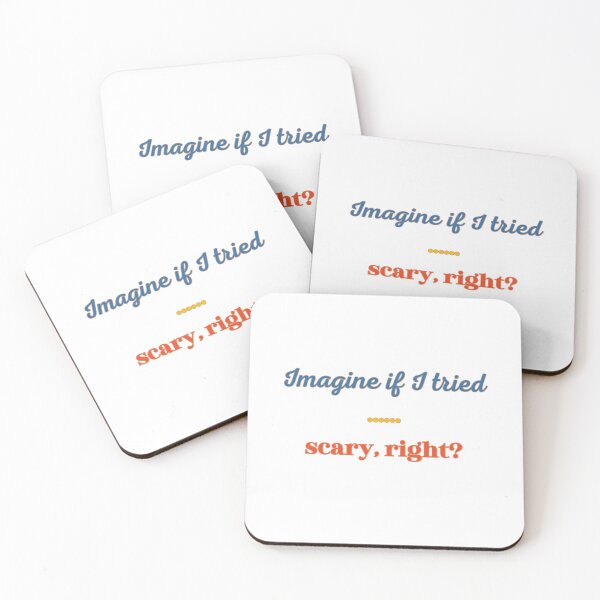 Item preview, motivational quote - Imagine if I tried designed and sold by OctopusStudio.