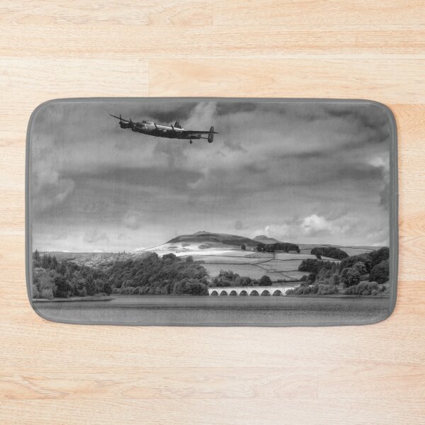 Item preview, Lancaster Bomber over Ladybower designed and sold by Alisonchambers2.