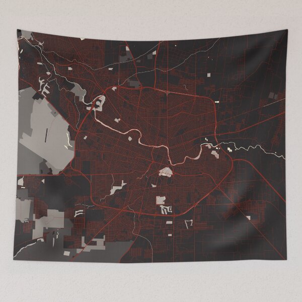 Item preview, Cordoba City Map of Argentina - Vector designed and sold by deMAP.