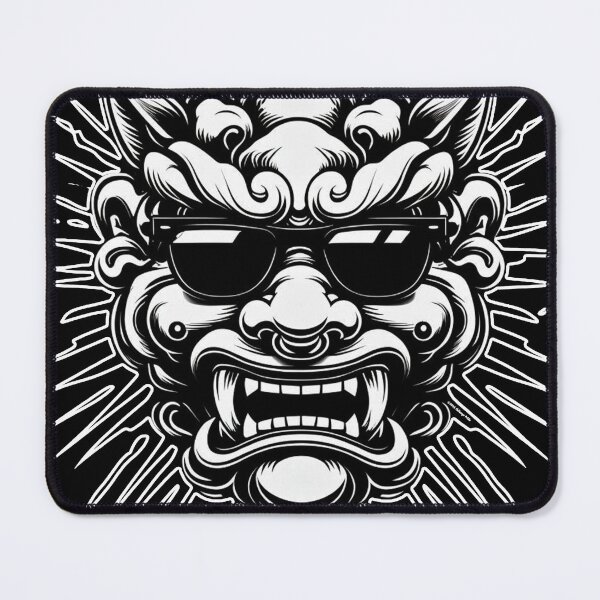 Item preview, Kool Demon Japanese B&W designed and sold by chilangopride.