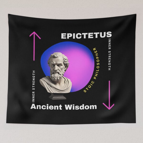 Item preview, Epictetus Stoicism Philosopher -  Stoic Clothing | Stoic Art designed and sold by LexaArtworks.