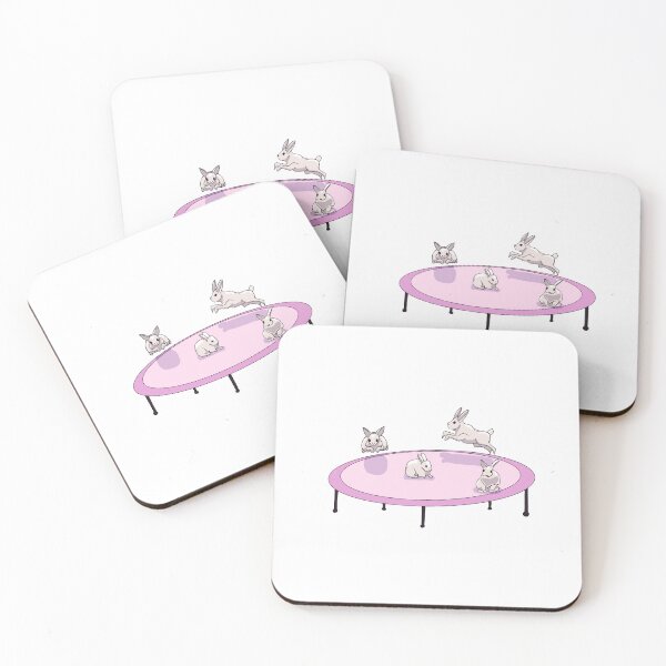 Item preview, Bunnies on a Trampoline designed and sold by DollyNight.