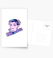 DBH Connor Ich mag Hunde Postkarten