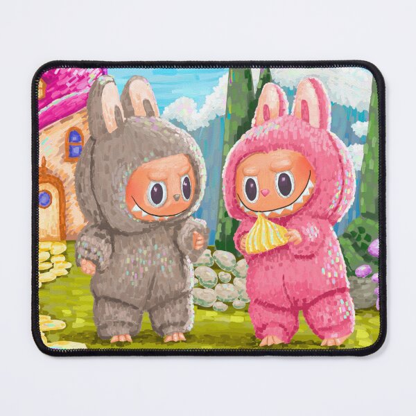 Item preview, Two Labubus designed and sold by StrawberryUnicornCo.