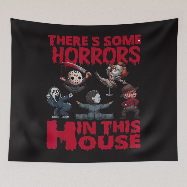Item preview, There'S Some Horrors In This House Funny Horror Characters designed and sold by DallasPace.