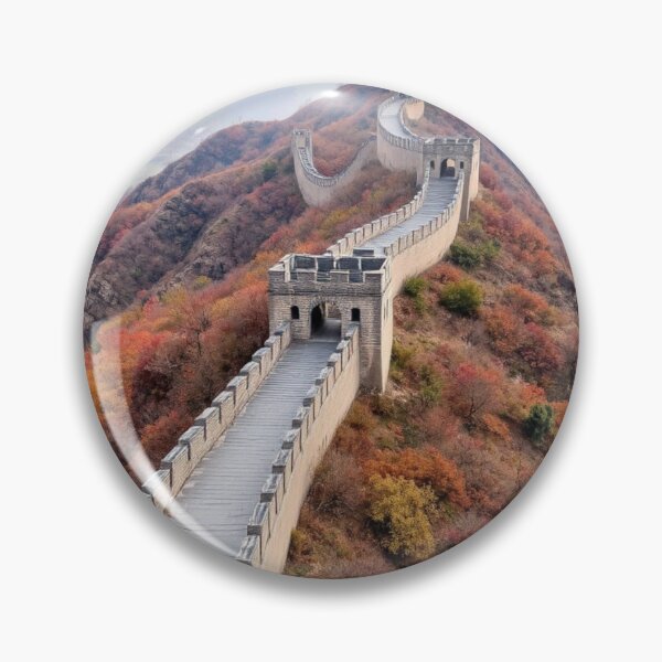Item preview, The Great Wall of China Majestic Landmark Design | Historic Wonder & Ancient Architecture Art designed and sold by ArtsyExplorer.