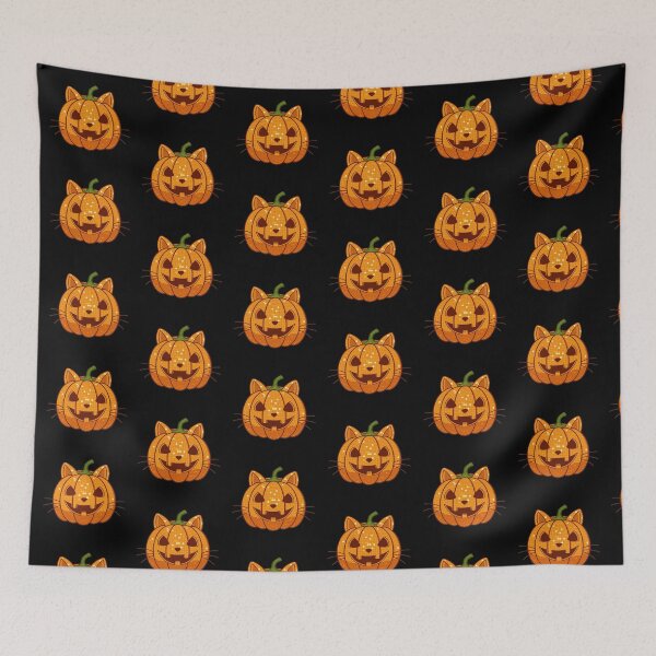 Item preview, Disco Cat Jack o'Lantern designed and sold by MannyShop.