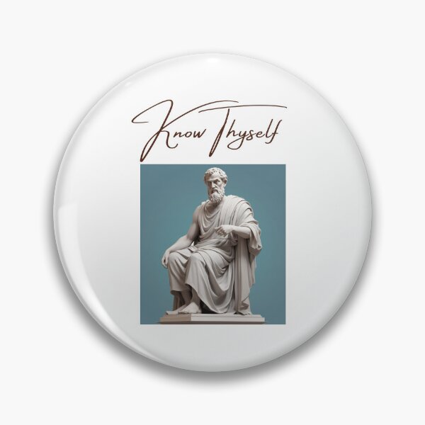 Item preview, Know Thyself - Epictetus Stoicism Philosopher - Stoic Art | Stoic Clothing | Stoic Quote of the day designed and sold by LexaArtworks.
