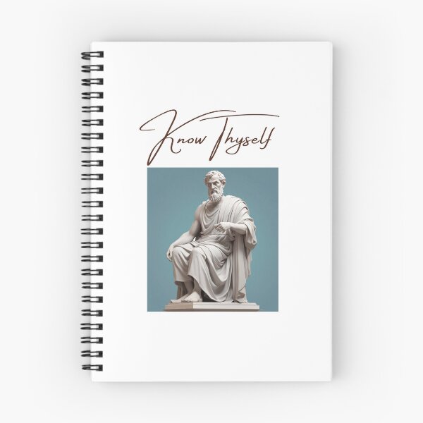 Item preview, Know Thyself - Epictetus Stoicism Philosopher - Stoic Art | Stoic Clothing | Stoic Quote of the day designed and sold by LexaArtworks.