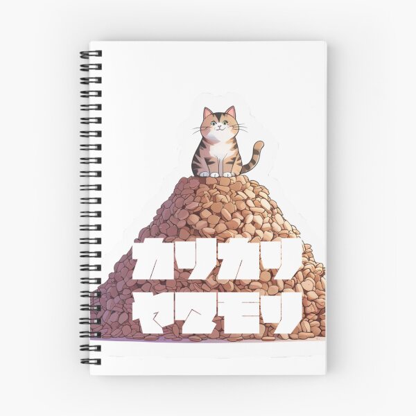 Item preview, Crunchy Mountain Cat – A proud cat and a mountain of cat food designed and sold by LEO'S CREATURE　れおずくりーちゃー.