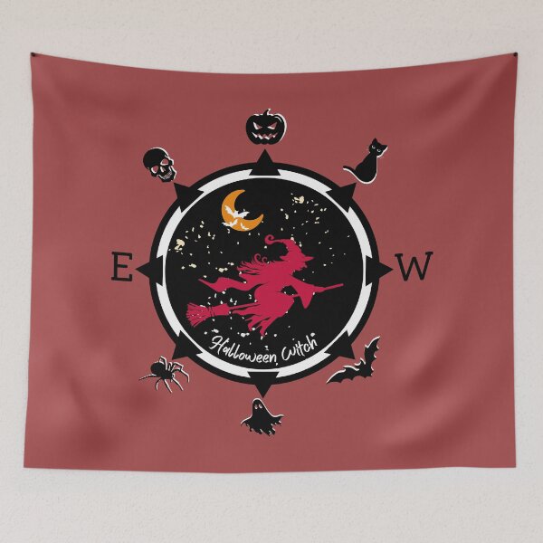 Item preview, The Halloween witch's compass designed and sold by CHANCHANAI.