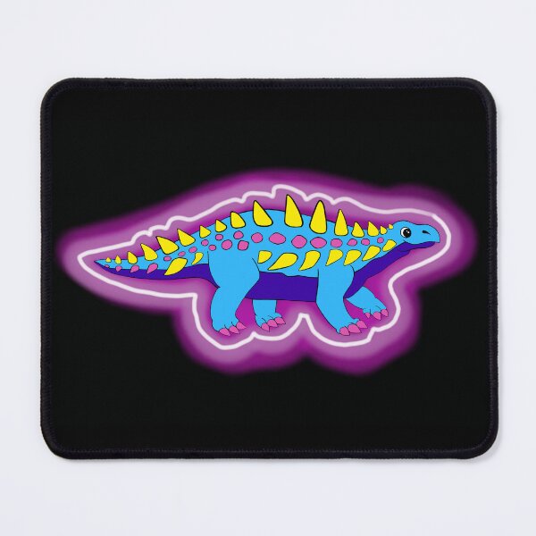 Item preview, Neon Polycanthus: Polysexual Pride Polycanthus Dinosaur designed and sold by Dr Mom's Shoppe.