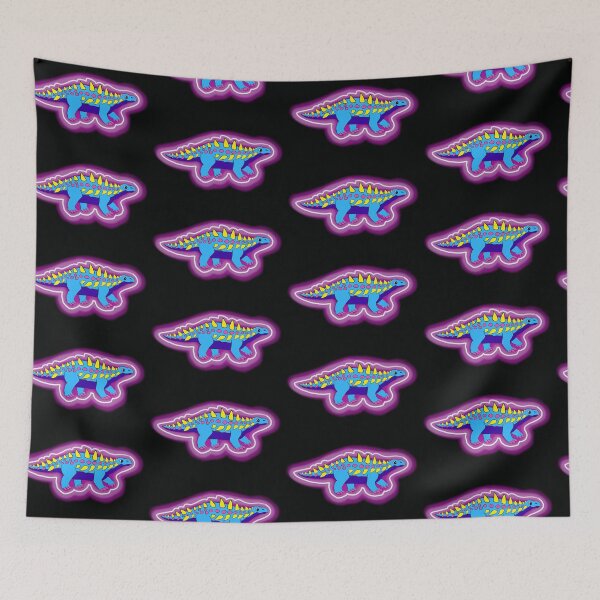 Item preview, Neon Polycanthus: Polysexual Pride Polycanthus Dinosaur designed and sold by Dr Mom's Shoppe.