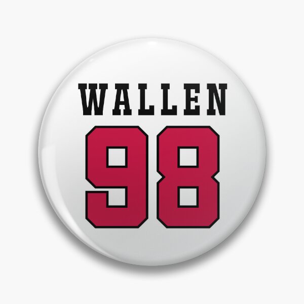 Item preview, Wallen 98 Jersey - Morgan Wallen | 98 Braves designed and sold by GoldenYearsCo.