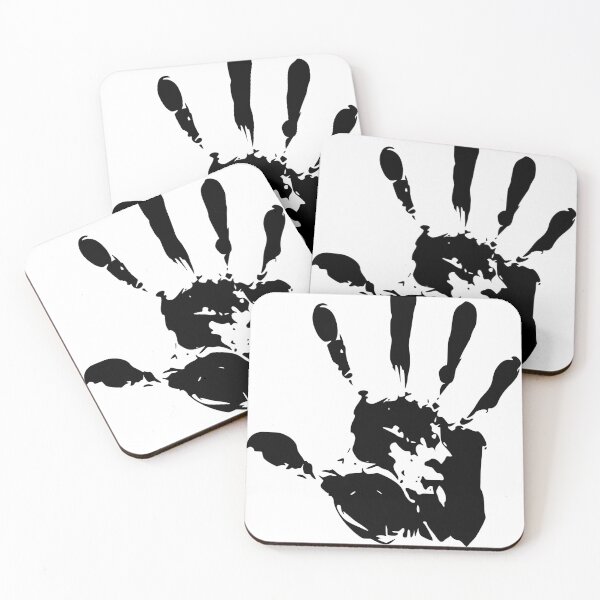 Item preview, black hand print designed and sold by ick-diedel.