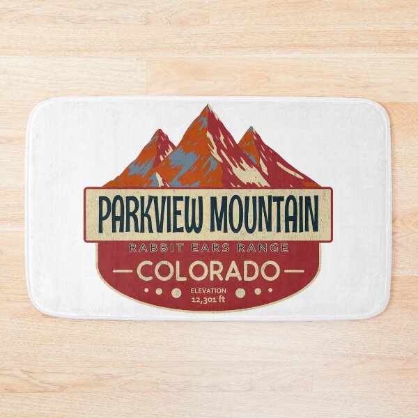 Item preview, Parkview Mountain, Rabbit Ears Range, Colorado Mountain Badge designed and sold by Wanderful-roads.