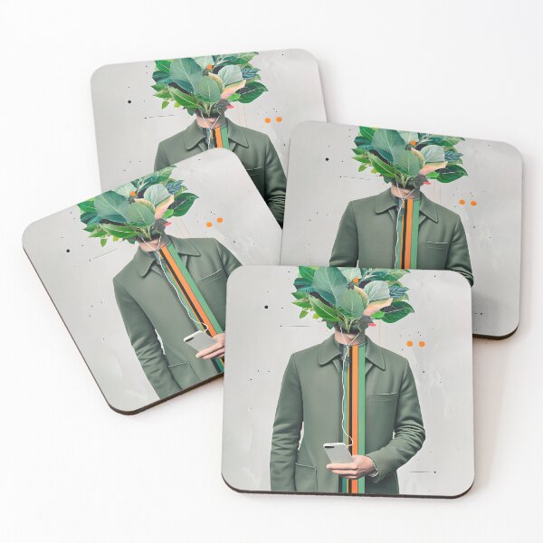 Item preview, Surreal Man with Foliage Head designed and sold by paulrommer.