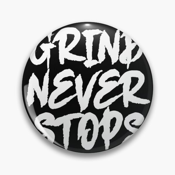 Item preview, Badass Gym Quote | Grind Never Stops designed and sold by typoinspired.