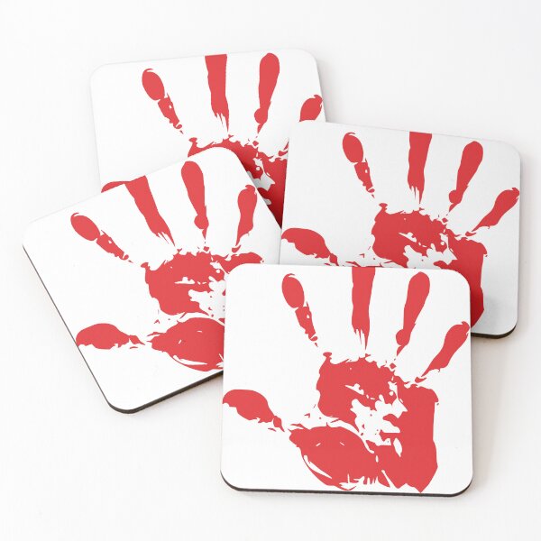 Item preview, red hand print designed and sold by ick-diedel.