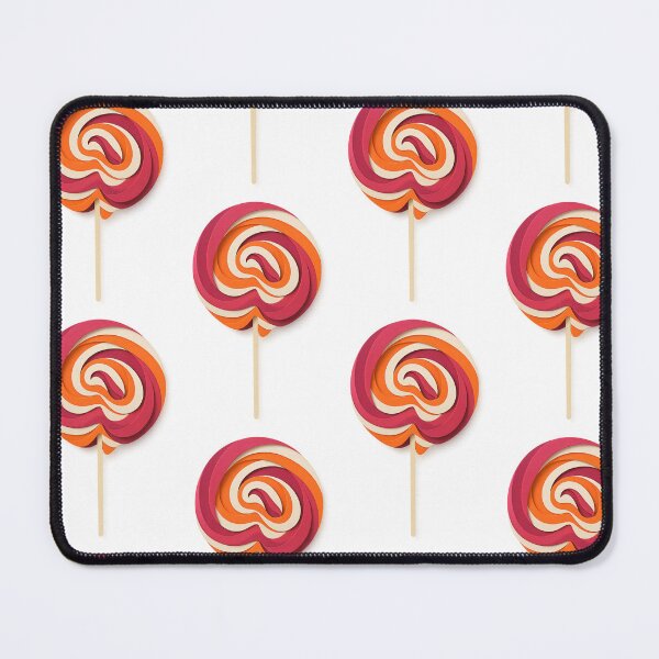 Item preview, Paper Cut Style Lollipop, isolated, transparent background designed and sold by Pacika.