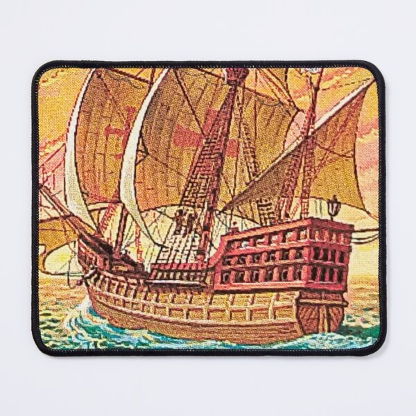 Item preview, Tanzania Old Sailing ships. Vintage postage stamp Tanzania, Caravel ancient sailing ship on the ocean, 1994 designed and sold by BlareBlare.
