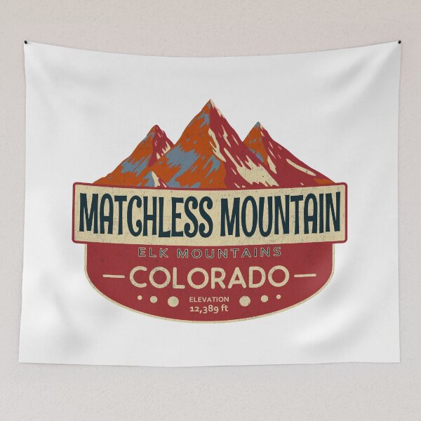 Item preview, Matchless Mountain, Elk Mountains, Colorado Mountain Badge designed and sold by Wanderful-roads.