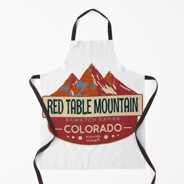 Item preview, Red Table Mountain, Sawatch Range, Colorado Mountain Badge designed and sold by Wanderful-roads.