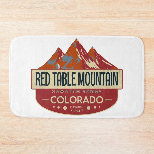 Item preview, Red Table Mountain, Sawatch Range, Colorado Mountain Badge designed and sold by Wanderful-roads.